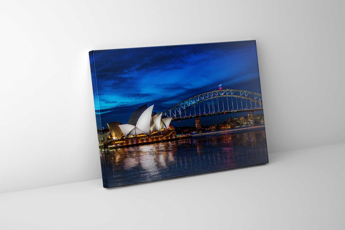 Amazing Sydney Skyline 48" x 36" Fine Art Canvas