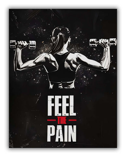 Bodybuilding Inspiration III Fine Art Canvas