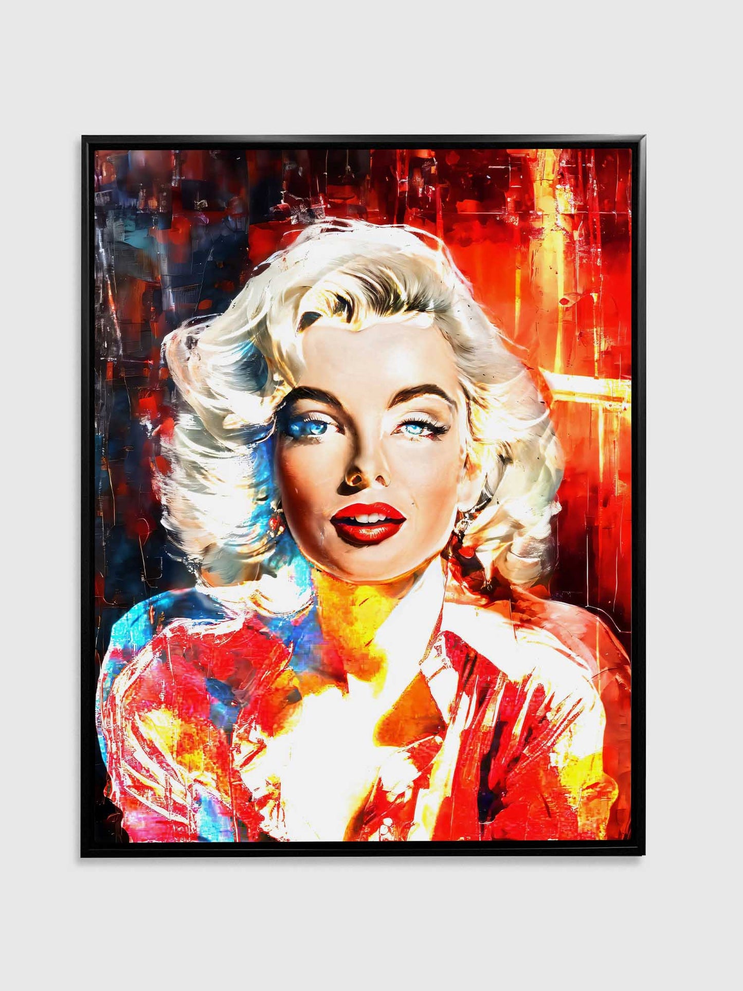 "Captivating Marylinn Monroe" 36" x 48" Fine Art Canvas