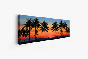 Hawaiian Sunset 72" x 24" Canvas 7224-040