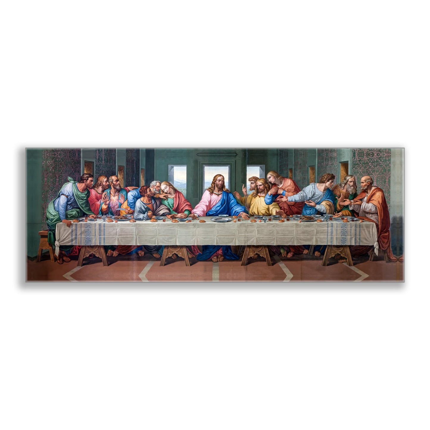 Last Supper Canvas- Wall Art- RGB varnish