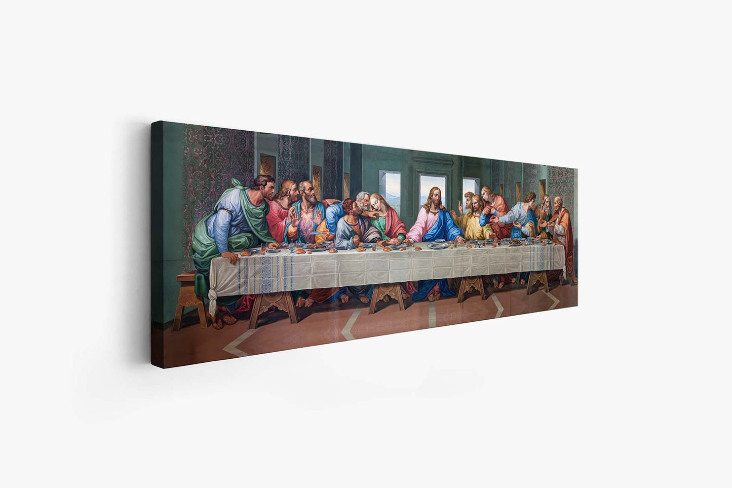 Last Supper Canvas- Wall Art- RGB varnish