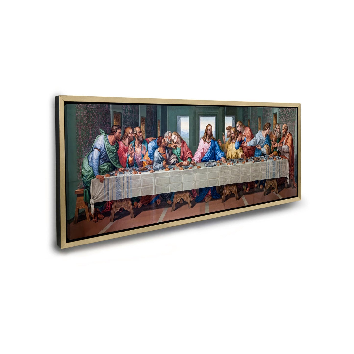 Last Supper Canvas- Wall Art- RGB varnish