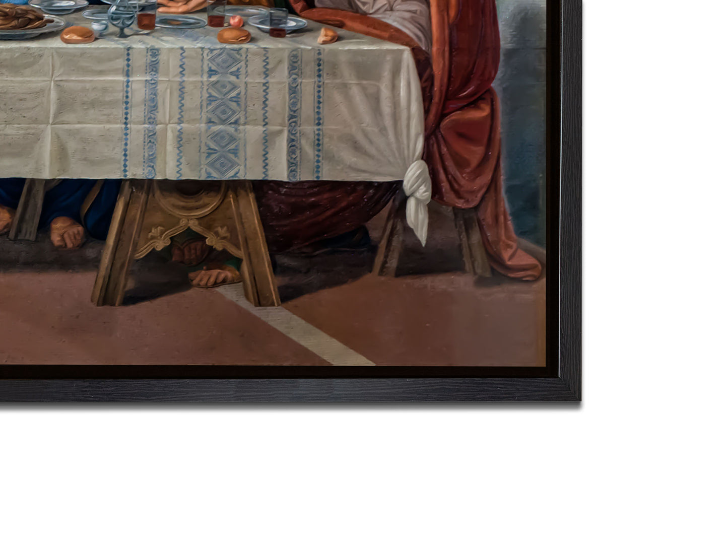 Last Supper Canvas- Wall Art- RGB varnish