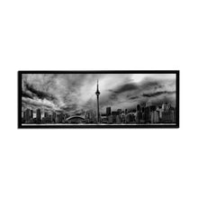 Toronto Ominous Clouds Skyline - Canvas Wall Decor- Diamond varnish