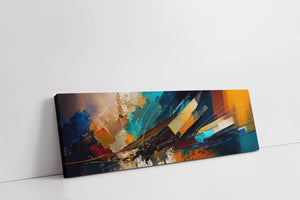 Abstract wing-Large Canvas Wall art- Fine Art-Hand applied RGB varnish #7224-107
