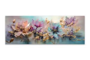 Flowers Canvas Art - Floral Symphony-Wall decor