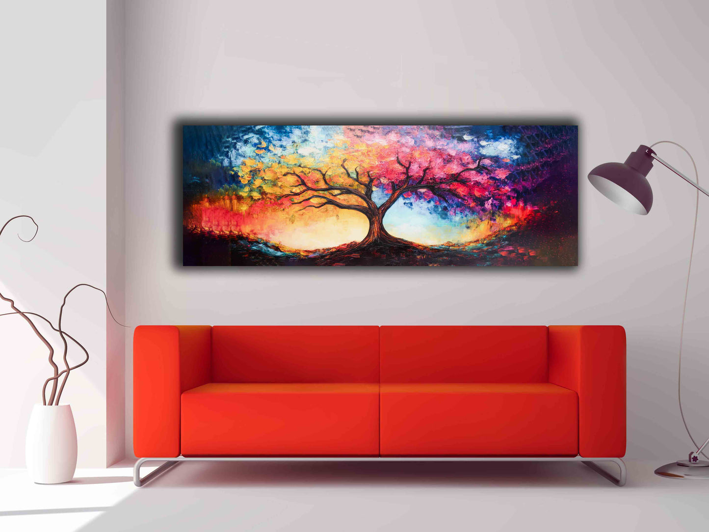 Vibrant Autmn Tree 72" x 24"