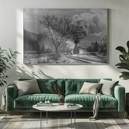 Artwork- Mocanita Hutulca-34" x 22" Metalinches-Metal