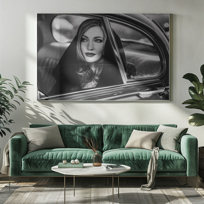 Artwork- Caught in a moment of absence...-34" x 22" Metalinches-Metal