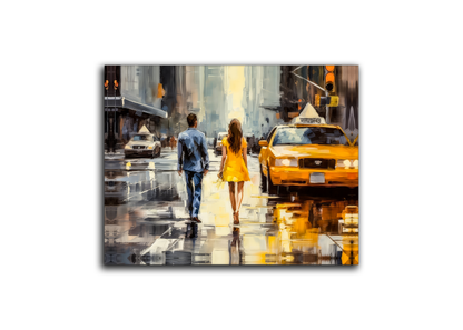 Sample decor bedroom wall decor couple in New York