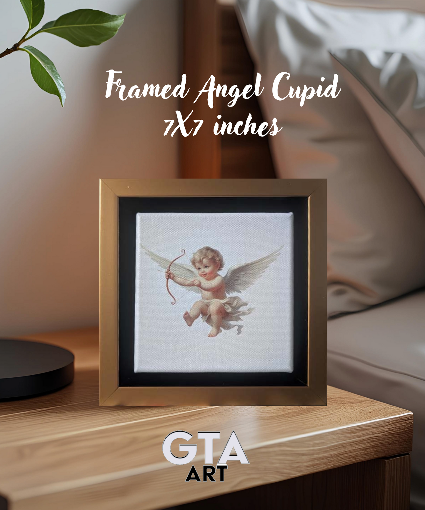 angel art prints baby cupid