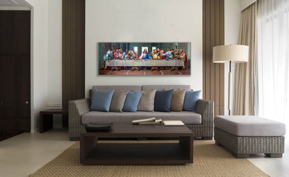 sample Last Supper Large Canvas Canvas-Christian Art in Livingroom