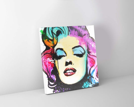 Marilyn in Urban Art-Wall decor-Canvas Art