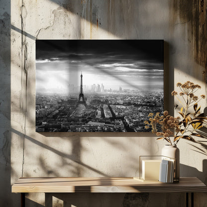  Paris Wall Artwork In Black Floating Frame
