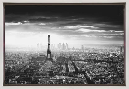  Paris Wall Artwork In Black Floating Frame