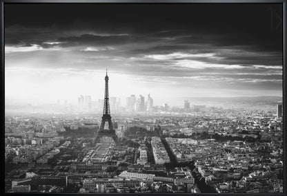  Paris Wall Artwork In White Floating Frame