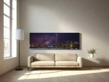 Toronto and Starry Sky -Wall decor Large Format