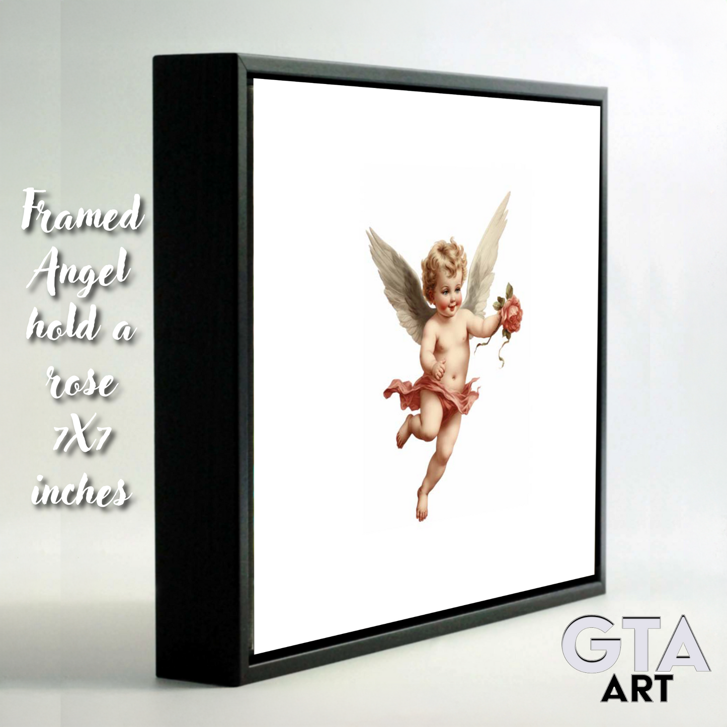 Angel wings wall decor