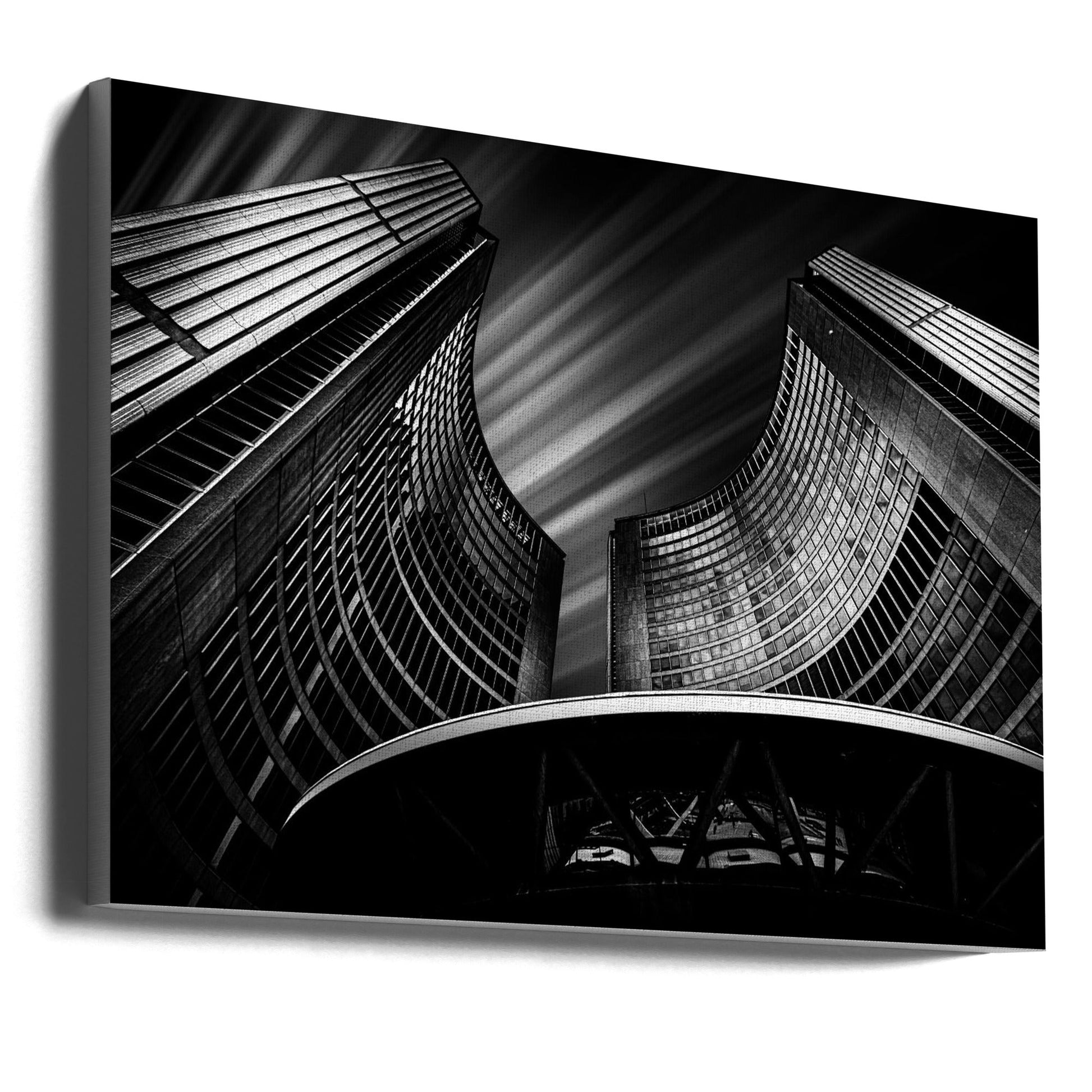  The City Hall - Toronto Wall Artwork Gallery Wrapped (Ready to Hang)