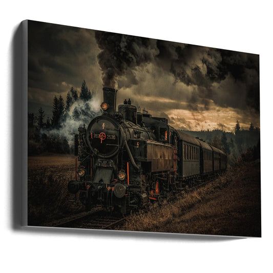 Wall art Gold digger train