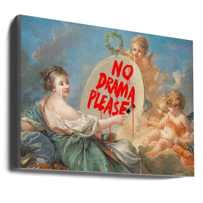 canvas prints No Drama36X24inches- Unframed
