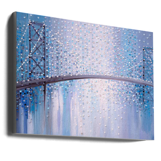 Wall art Bridge In the Mist