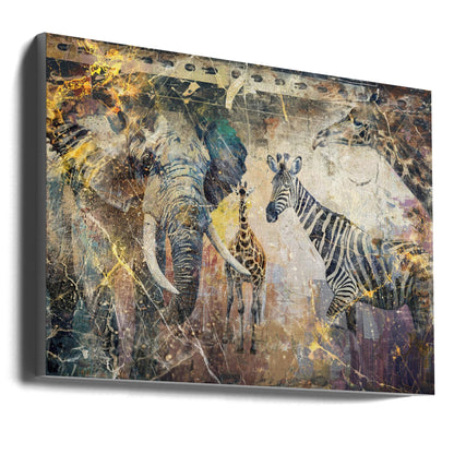 Wall art African Art Illustration Wallart 113