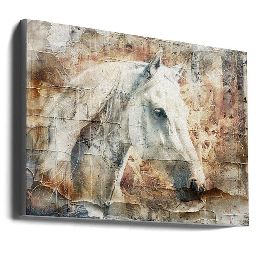 Wall art Horse Animal Vintage Art Illustration Wallart 06