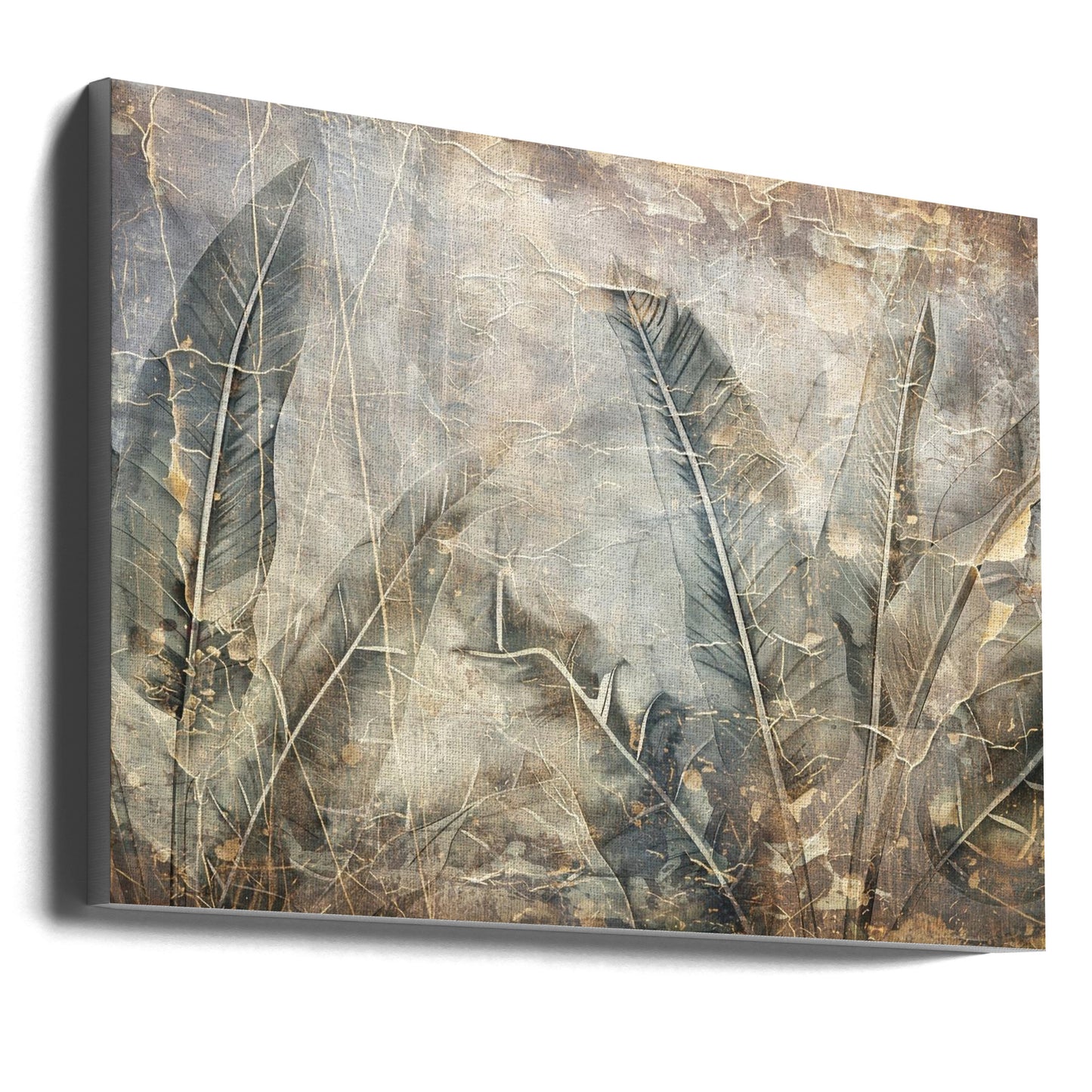 Wall art Jungle Leaves Art Illustration Wallart 09