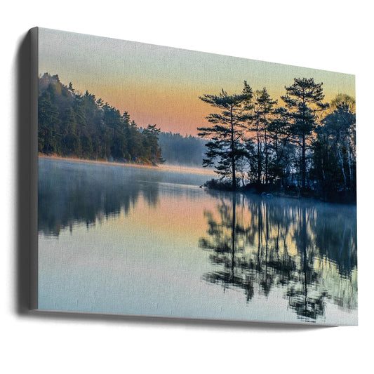 Artwork Before people wake36X24inches- Unframed