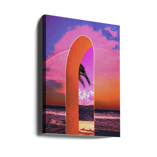 Wall art Portal Vaporwave