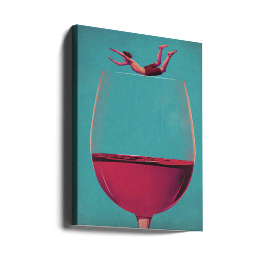 Wall art Wine Dive