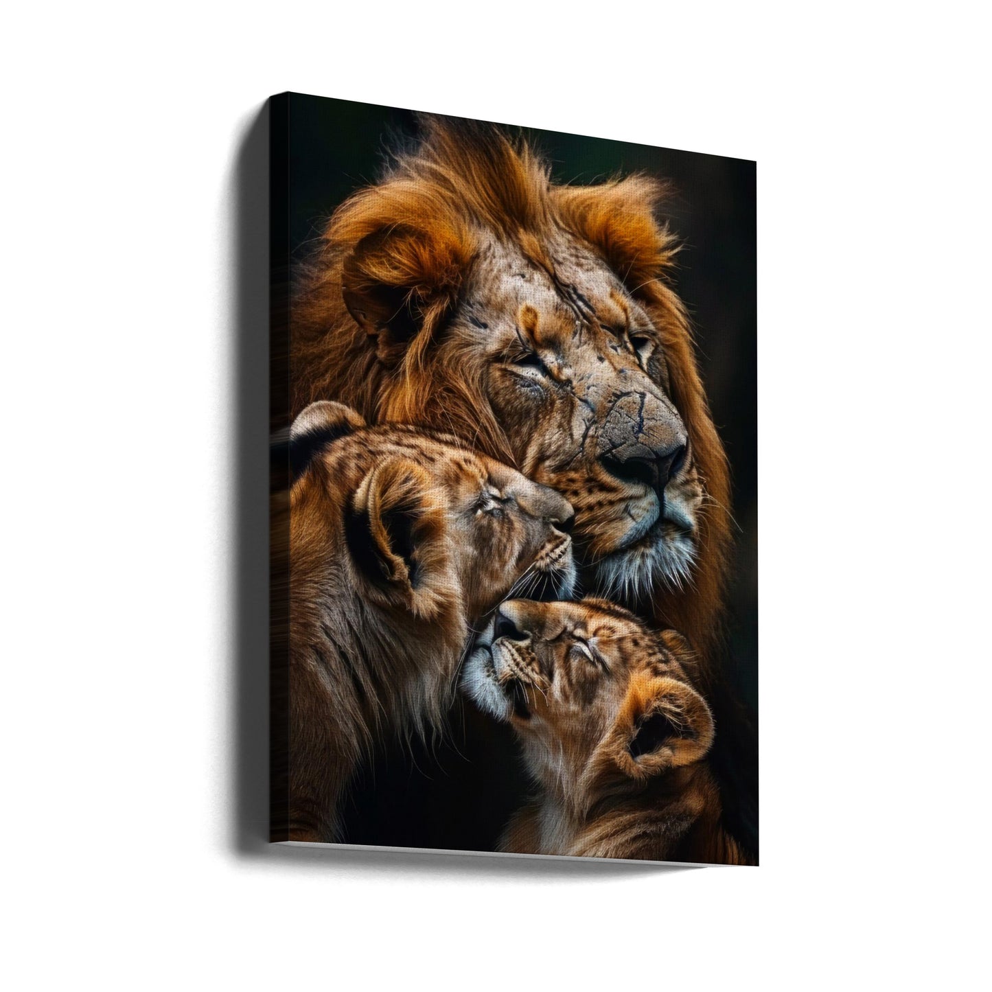 Wall art Poster Lion Family 2