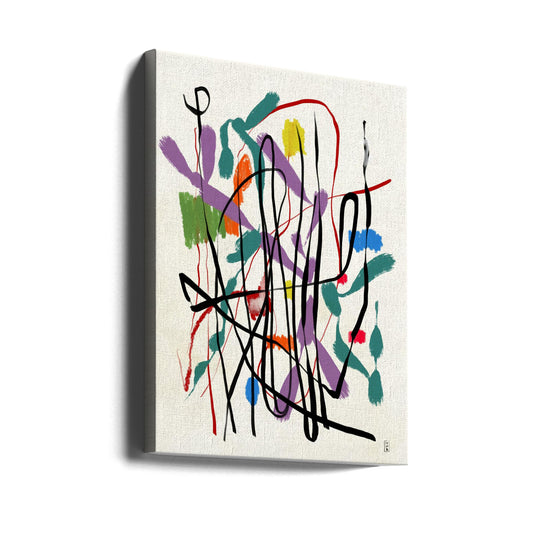 Abstract Art Canvas Print-wall-art-august-5th-24X36inches