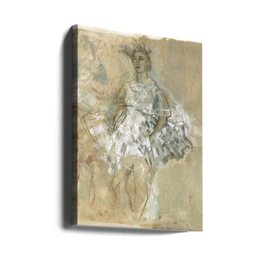 Abstract Art Canvas Print-wall-art-hommage-a-degas-xxiii-24X36