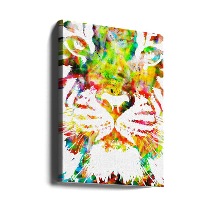 Abstract Art Canvas Print-wall-art-tigre-02-24X36