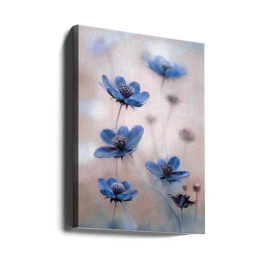 Wall art Cosmos blue