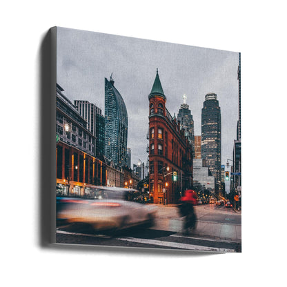  Gooderham Building Wall Artwork Gallery Wrapped (Ready to Hang)