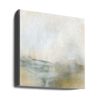  Golden Wall Artwork In White Floating Frame