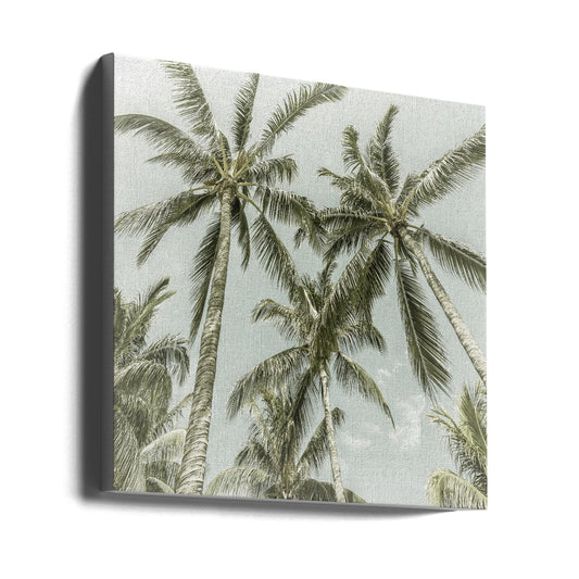 Wall art Lovely Vintage Palm Trees