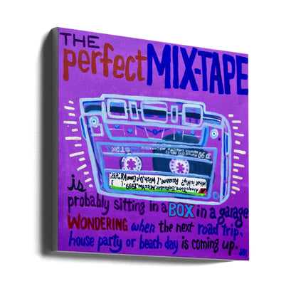  Mix Tape Wall Artwork Gallery Wrapped (Ready to Hang)