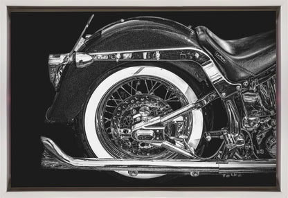 Artwork- Harley-36X24inches-Gallery Wrapped (Ready to Hang)
