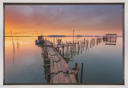 Artwork The last... Light36X24inches- Black Frame