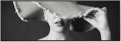 Artwork- Maryam-36X24inches-In Black Floating Frame