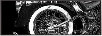 Artwork- Harley-36X24inches-In Black Floating Frame