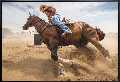 Wall art Bending Horse