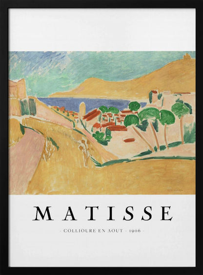 Artwork  Collioure En Aout Matisse 36X48-inches