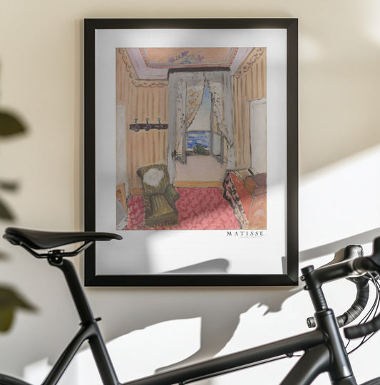 Artwork  Ma Chambre Au Beau Rivage Boarder 16X20-inches