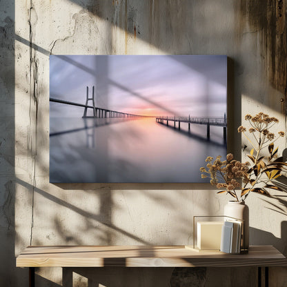 Artwork Vasco de Gama48X36inches- Black Frame